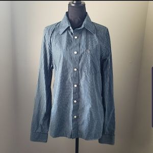 Abercrombie & Fitch Muscle Button Down Dress Shirt